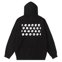 Maison Margiela Hole Numbers Logo Hoodie