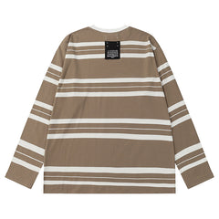 Maison Margiela 2024ss Crew Neck Stripes Sweatshirt