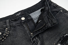 AMIRI Hole Scratched Jean