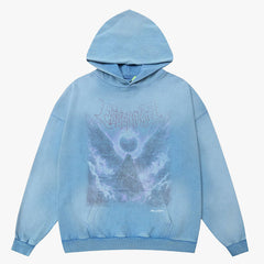 Fear Of God Essentials Evil Angel Pattern Hoodie