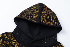 Amiri Crystal-Embellished Hoodie