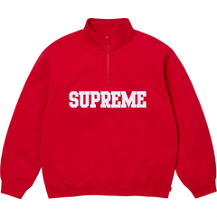 Supreme FW24 Collegiate Half Zip Pullover Sweatshirt