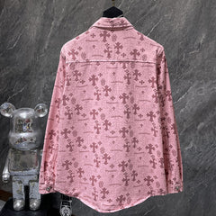 Chrome Hearts Shirt #8122 Pink