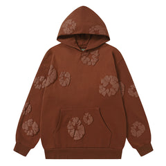 Denim Tears kapok Flower Pattern Printed Hoodie