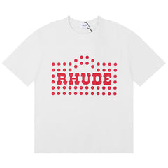 RHUDE Letter Logo Printed T-Shirt