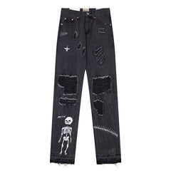 Gallery Dept Skull Hole Patch Jeans