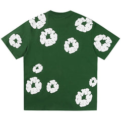 Denim Tears Men's Green T-shirt