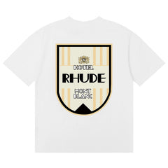 RHUDE Mont-Blanc Hotel Printed T-Shirt