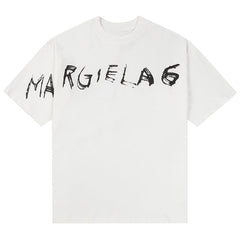 Maison Margiela Letter Logo T-Shirts