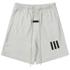 Fear Of God x Adidas Joint Three-Dimensional Rubber Three-Bar Shorts