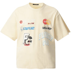 FEFear Of God Michelin Racing Element Print T-Shirts