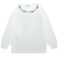 WOD Letter Printing Sweatshirts