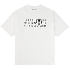 Maison Margiela Letter Logo T-Shirts