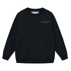 Off White Arrow Pattern Printed Sweatshirts