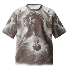 Saint Michael Graphic Printed T-Shirt