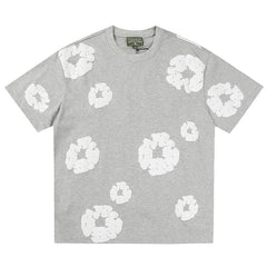 Denim Tears Men's Grey T-shirt