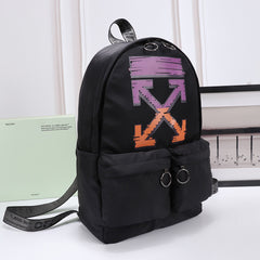 Off White Arrows Printed Backpack