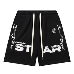 Hellstar Studios Records Star Shorts Black