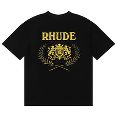 RHUDE Cresta Cigar Totem Logo Printed T-Shirt