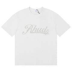 RHUDE Letter Logo Printed T-Shirt