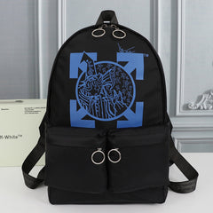 Off White Wizard Black Blue Backpack