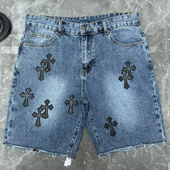 CHROME HEARTS Denim Shorts