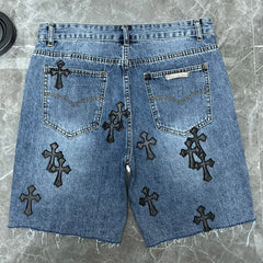 CHROME HEARTS Denim Shorts