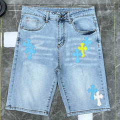 CHROME HEARTS Denim Shorts