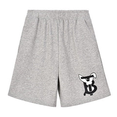 Burberry rabbit-print cotton jersey shorts