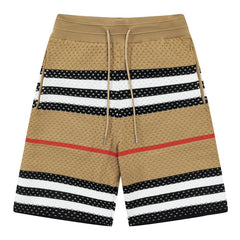 Burberry Morris Icon Stripe Shorts in Beige