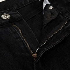 Chrome Hearts Patch Denim Shorts