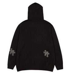 Chrome Hearts Hooded Sweater - Black