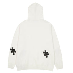 Chrome Hearts Hooded Sweater - White