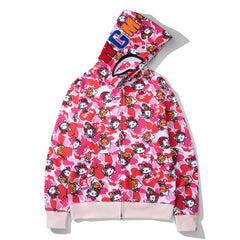 BAPE Hello Kitty Camo Hoodies