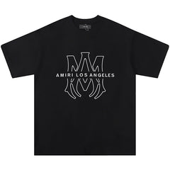 AMIRI Classic Letter Logo Printing T-Shirts