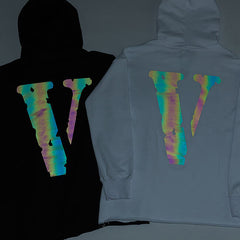 Vlone Colorful Reflective Hoodie