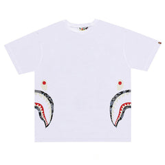BAPE Glow 1st Camo Side Shark T-Shirts