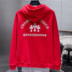 Chrome Hearts Hollywood Embroidery Full Zip-up Hoodie