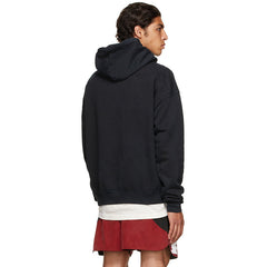 RHUDE Black World Champion Hoodie