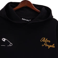 Palm Angels Paris Embroidered Hoodie