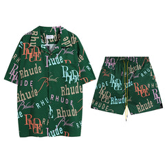 Rhude Letter Logo Shirt