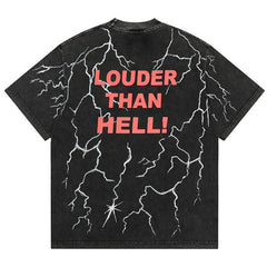 REPRESENT Lightning Skull T-Shirt