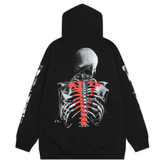 Vlone x Never Broke Again Bones Hoodie