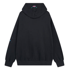 Sp5der 555555 Angel Number Hoodie-Black #8203