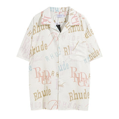 Rhude Letter Logo Shirt