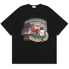 Rhude Racing graphic print T-Shirts