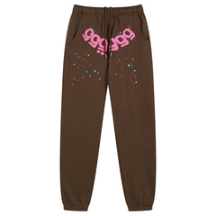 Sp5der 555 Young Thug Pant-Brown #8203