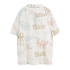 Rhude Letter Logo Shirt